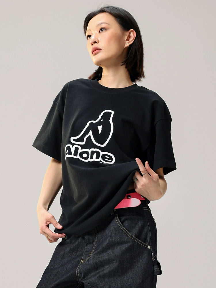 Remedy Alone Lonely Inspired Print Tee | Face 3 Face