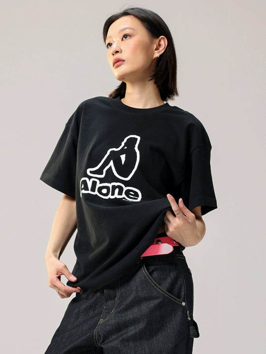 Remedy Alone Lonely Inspired Print Tee | Face 3 Face