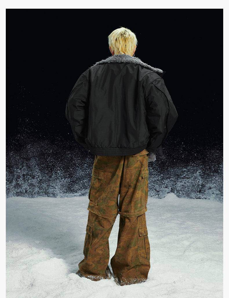 MEDM Removable Fur Lining Jacket | Face 3 Face