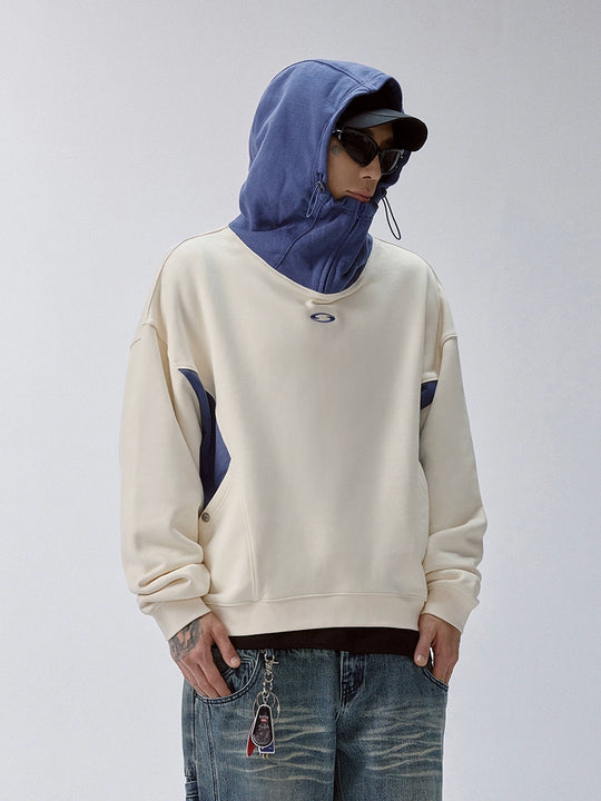 F2CE Color Block Hood with Zip Hoodie | Face 3 Face