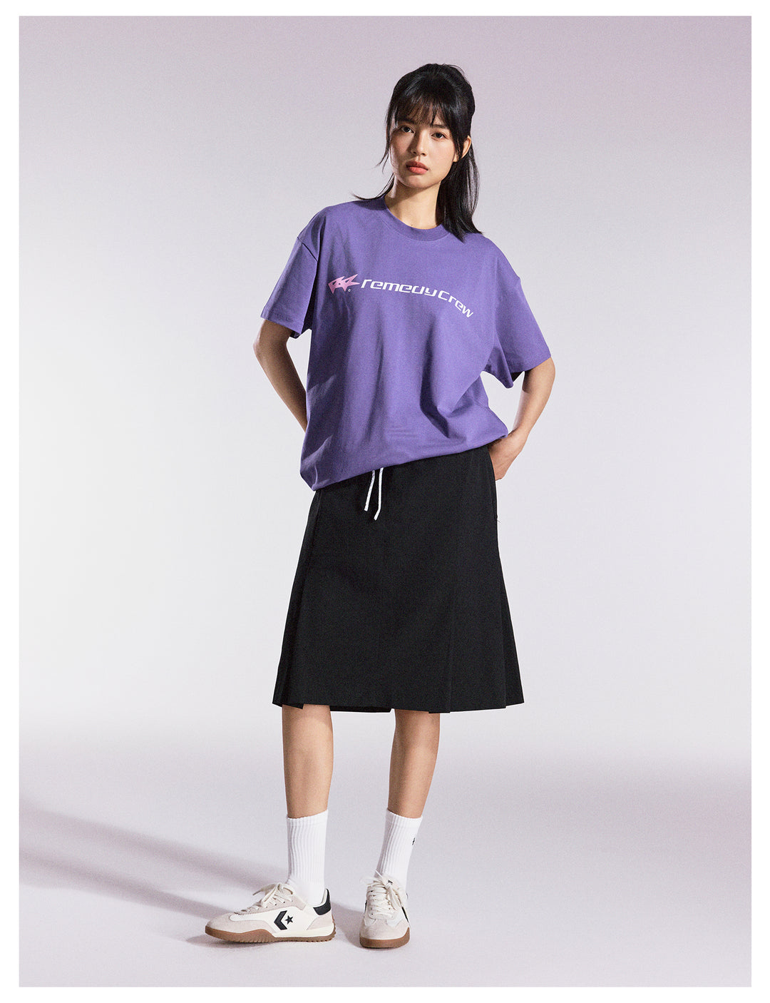 Remedy Gradient Logo Print Tee | Face 3 Face