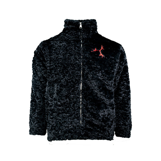 TGFCLUB Goat Embroidered Sherpa Fleece Jacket | Face 3 Face