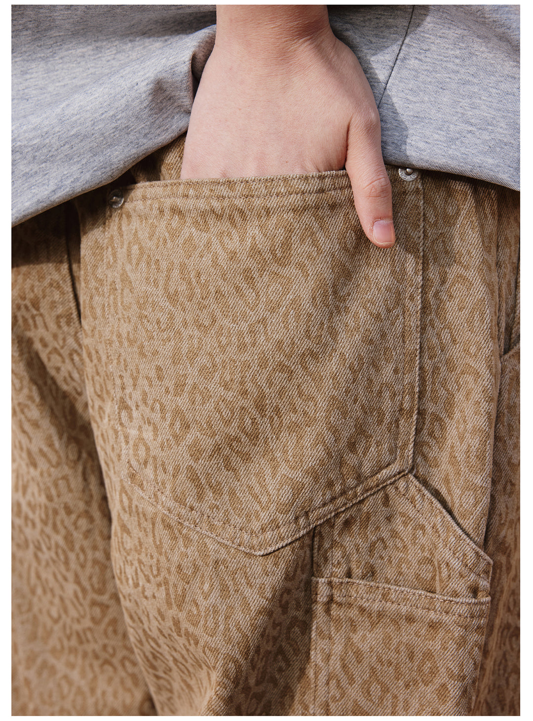Remedy Leopard Work Painter Pants | Face 3 Face