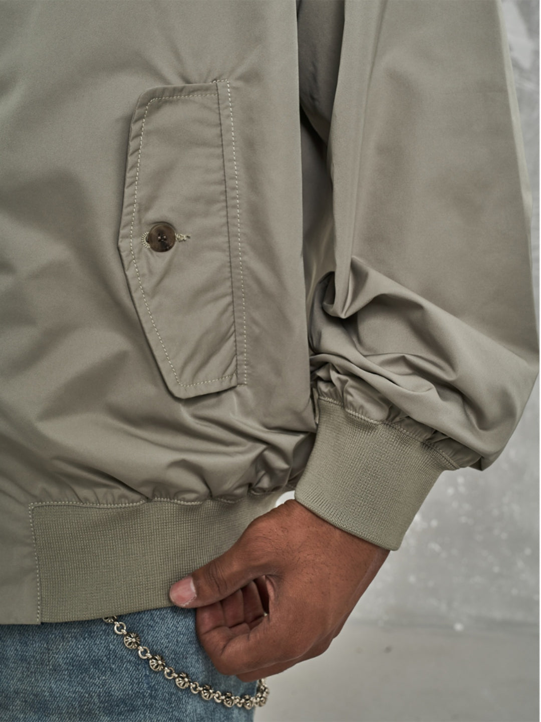 F3F Select Retro Stand Collar Harrington jacket | Face 3 Face