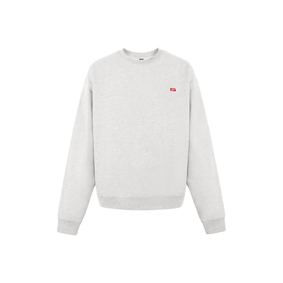 1807 One Point Box Logo Embroidery Sweatshirt | Face 3 Face