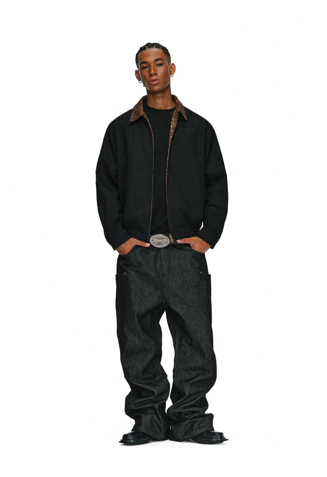 ANTIDOTE Leopard Reversible Detroit Jacket | Face 3 Face