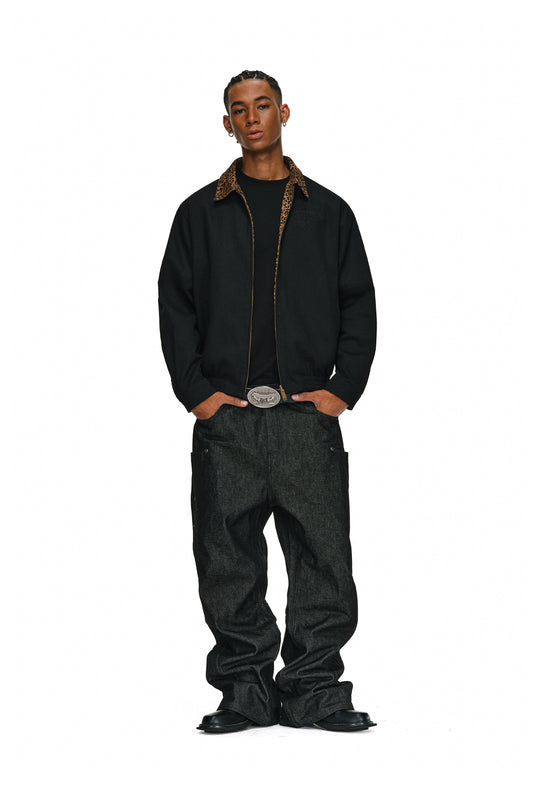 ANTIDOTE Leopard Reversible Detroit Jacket | Face 3 Face