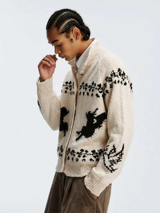 MEDM Angel Cowichan Knit Cardigan | Face 3 Face