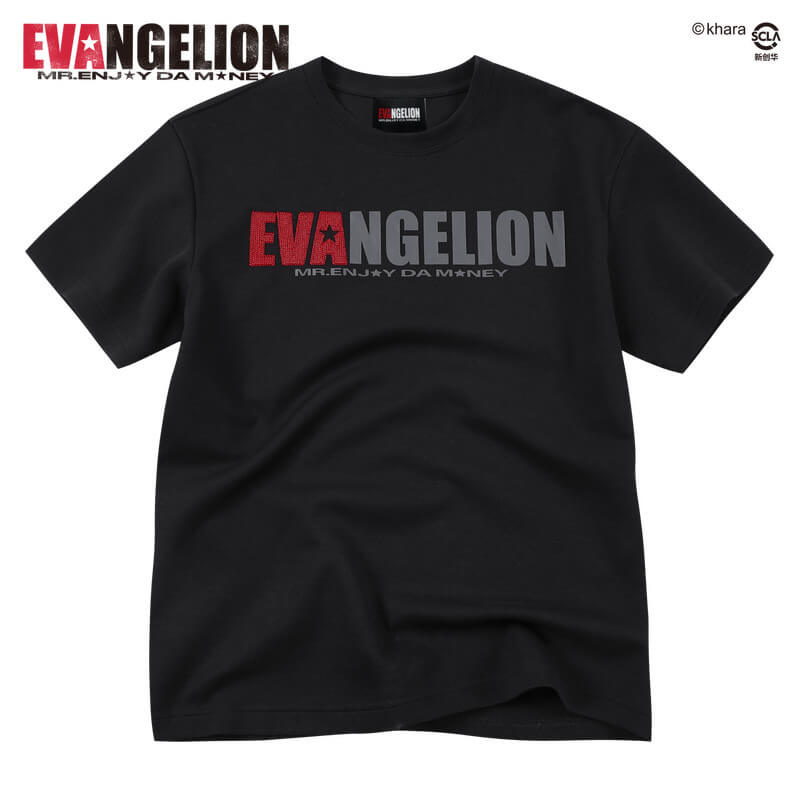 MEDM x EVA NEVER END Mixed Embroidery Print Logo Tee | Face 3 Face