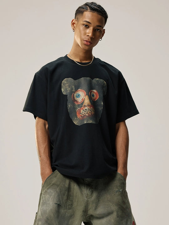 Remedy Bear Print Graphic Tee | Face 3 Face