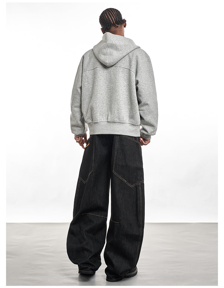 F3F Select Black Balloon Baggy Jeans | Face 3 Face