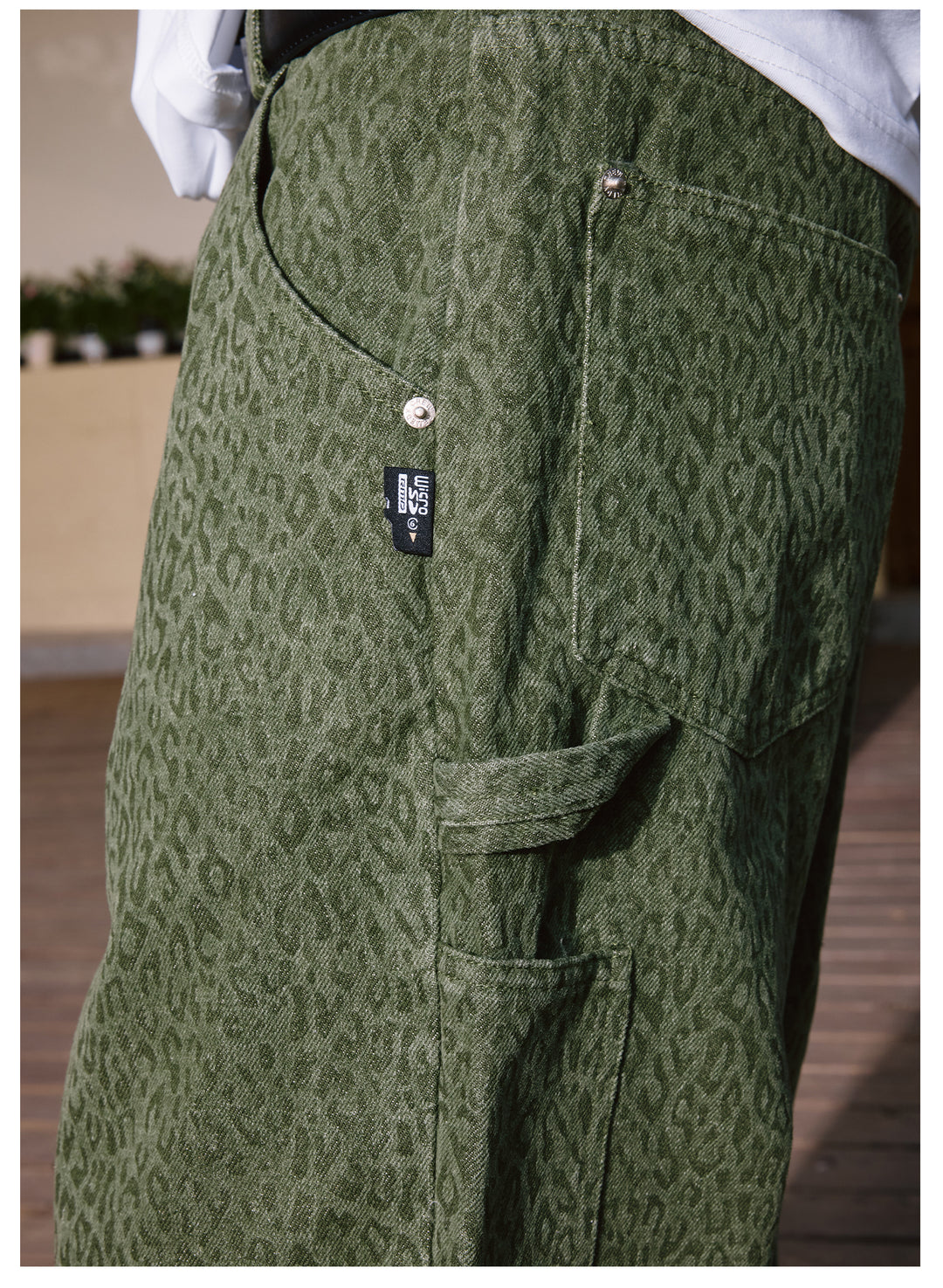 Remedy Leopard Work Painter Pants | Face 3 Face