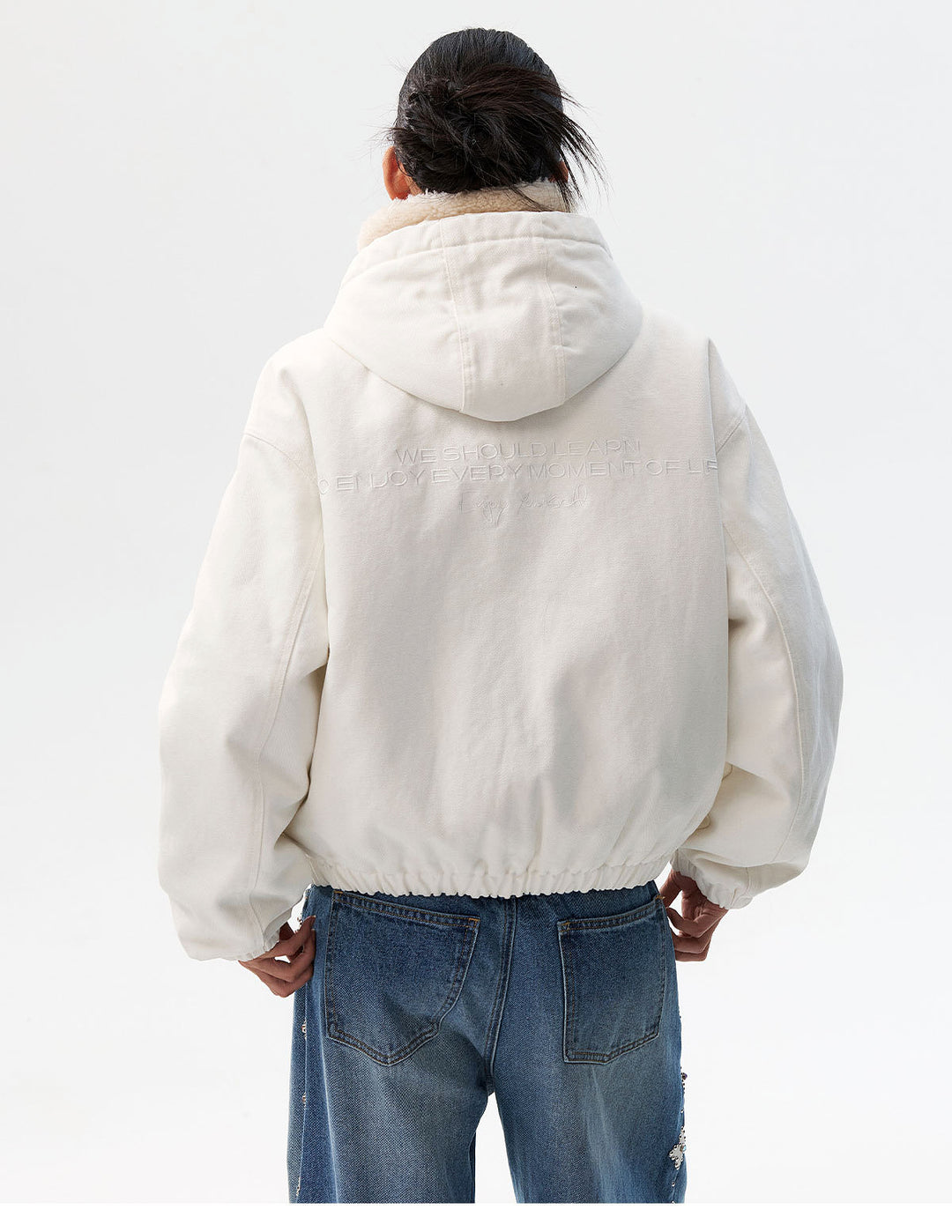 MEDM Sherpa Fleece Quilted Work Jacket | Face 3 Face