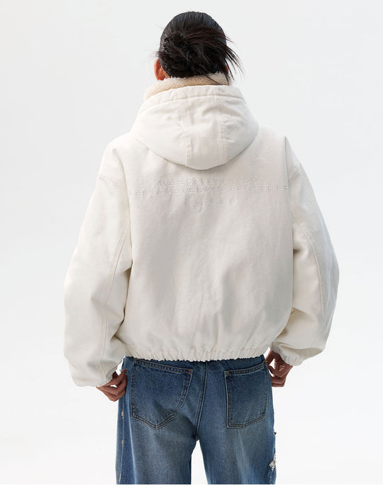 MEDM Sherpa Fleece Quilted Work Jacket | Face 3 Face