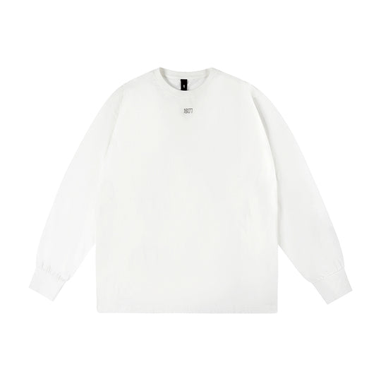 1807 Crystal Rhinestone Logo Long Sleeve Tee | Face 3 Face