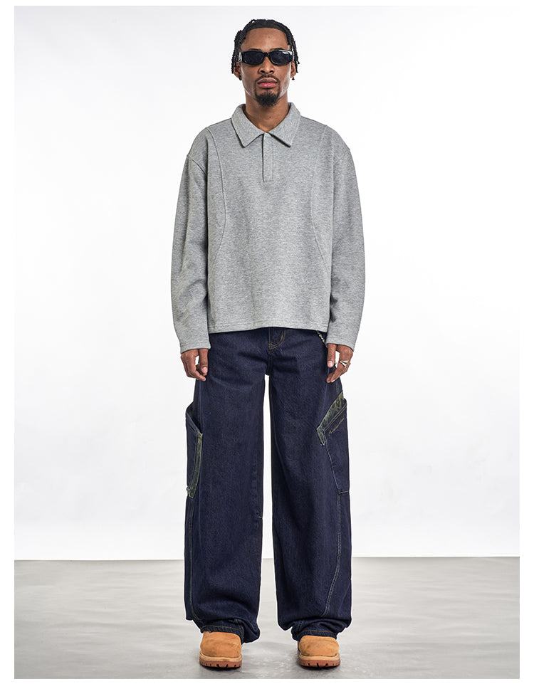 F3F Select Camouflage Pocket Balloon Baggy Jeans | Face 3 Face