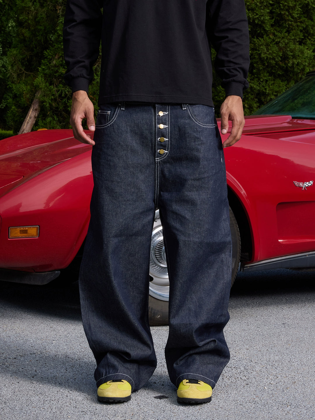 S45 Button Fly Bender Jeans | Face 3 Face