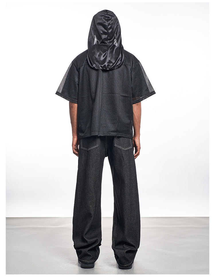 F3F Select Black Basic Wide Leg Jeans | Face 3 Face