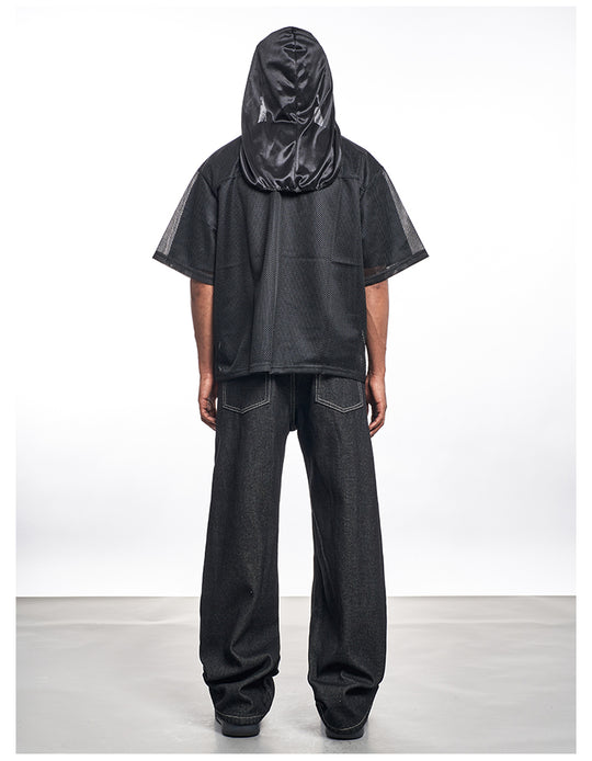 F3F Select Black Basic Wide Leg Jeans | Face 3 Face