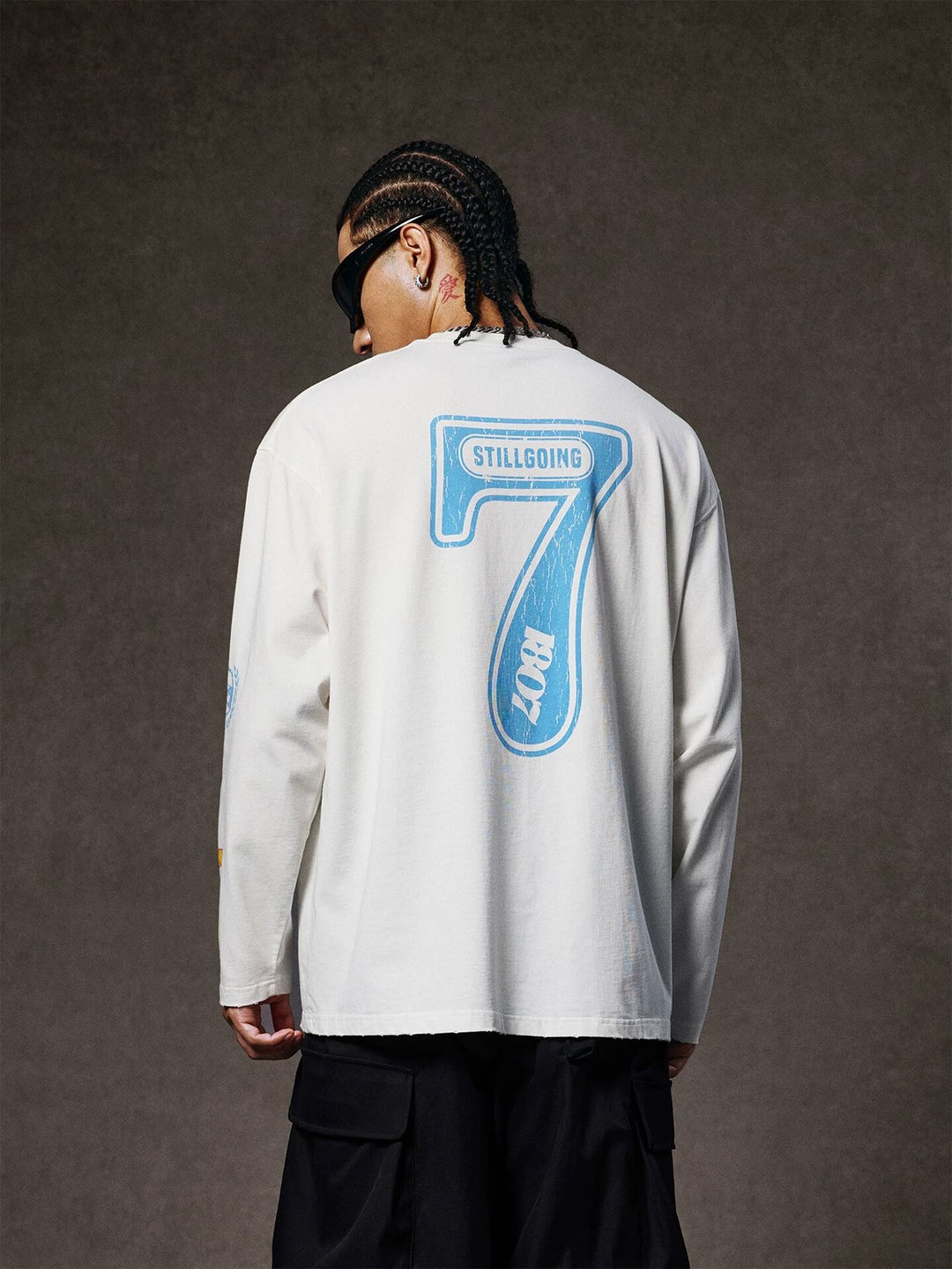 1807 Hot Wheels Racing Vintage Print Long Sleeve Tee | Face 3 Face