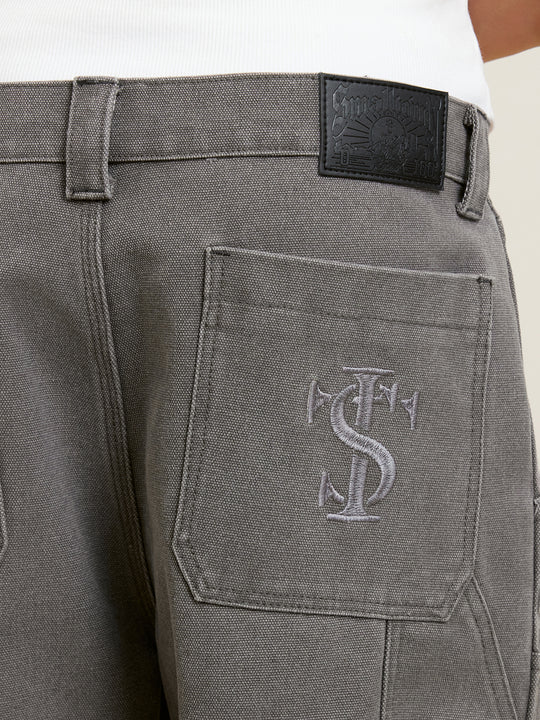 Small Town Kid Destroyed Washed Double Knee Pants | Face 3 Face