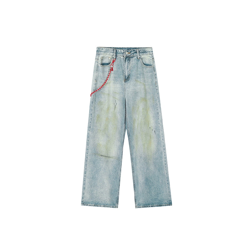 Achock Washed Distressed Baggy Jeans | Face 3 Face