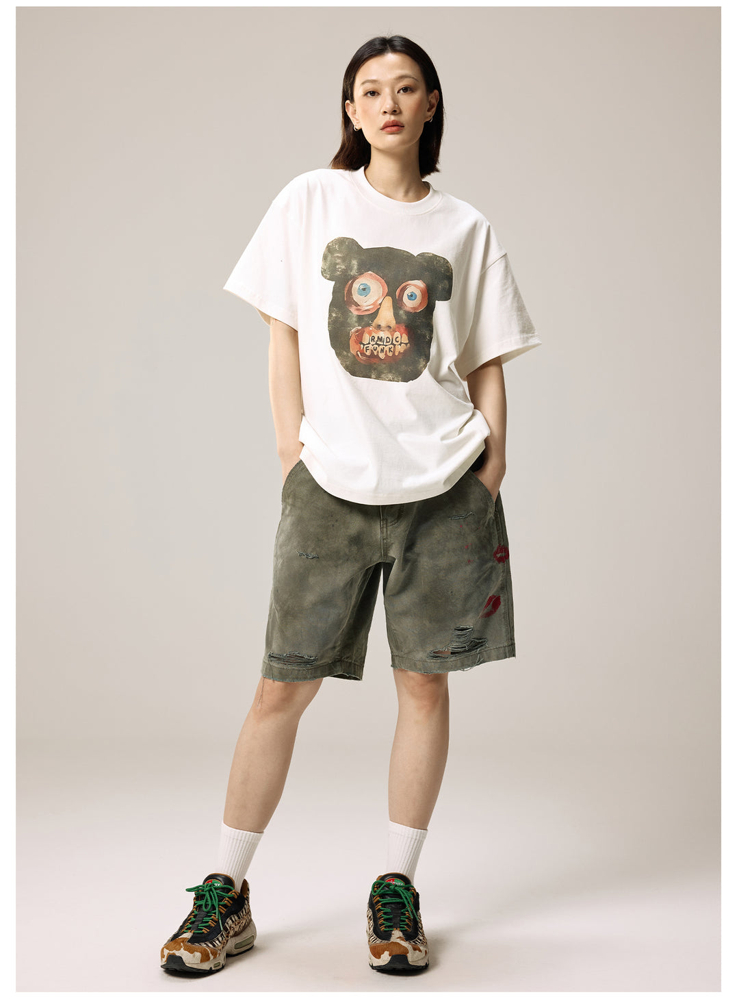 Remedy Bear Print Graphic Tee | Face 3 Face