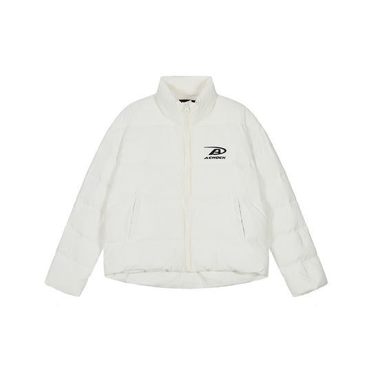 Achock Basic Simple Embroidery Logo Cotton Jacket | Face 3 Face