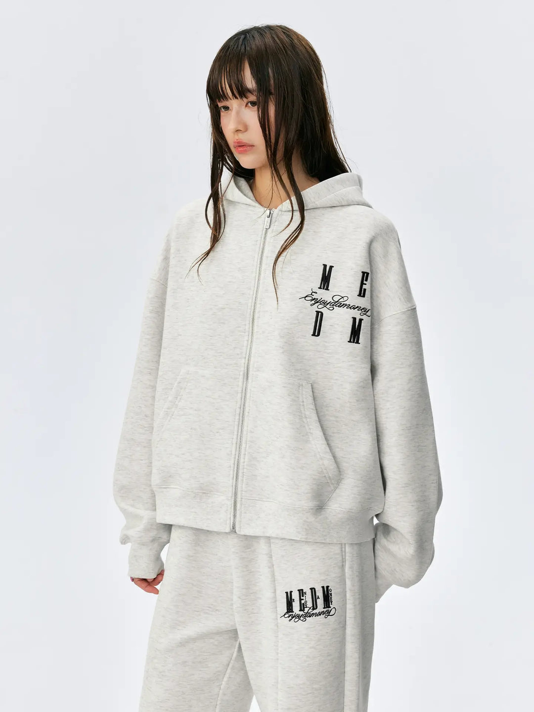 MEDM Air Layer Zip Up Hoodie | Face 3 Face