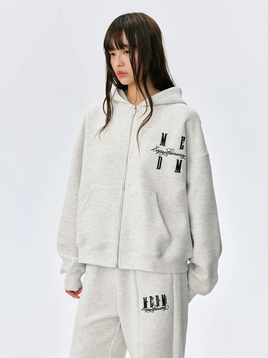 MEDM Air Layer Zip Up Hoodie | Face 3 Face
