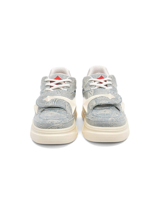 1807 INF-002 Paisley Star Straps Chunky Sneakers | Face 3 Face