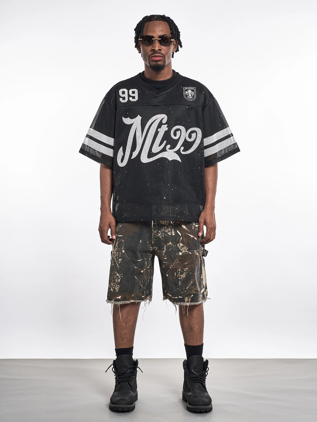 F3F Select Cutoff Double Knee Tree Camouflage Shorts | Face 3 Face