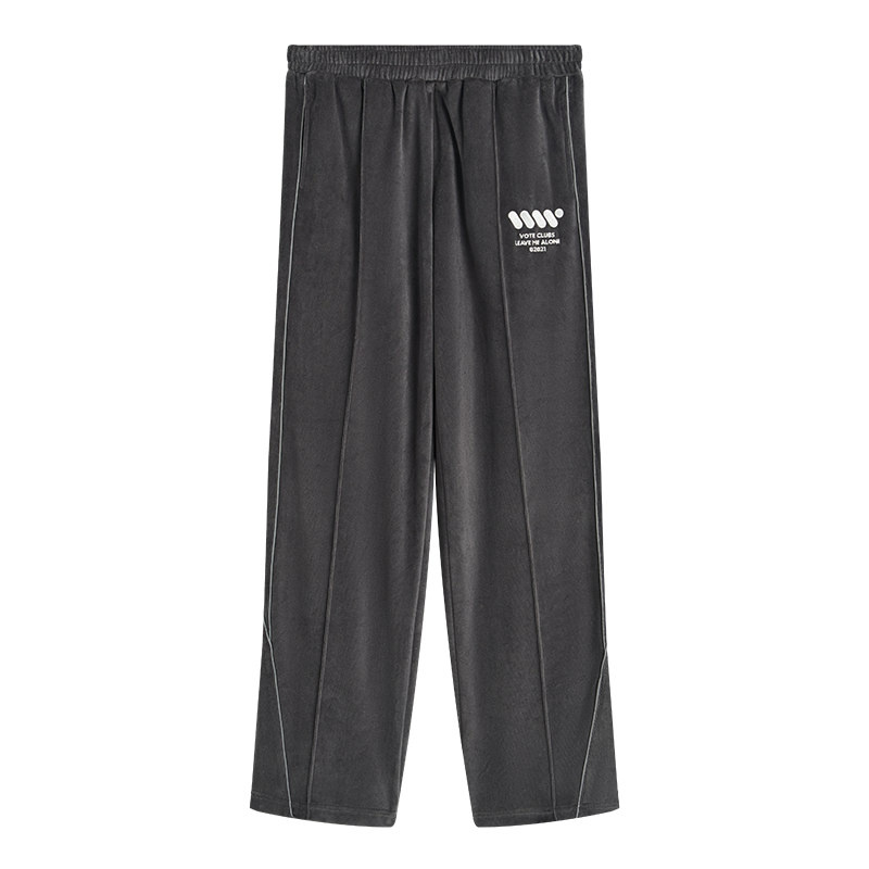 VOTE Athleisure Velvet Sports Pants