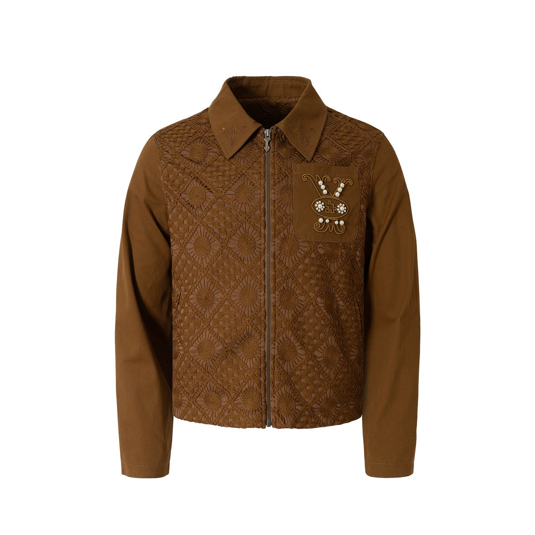 YADcrew Lace Knit Jacket | Face 3 Face