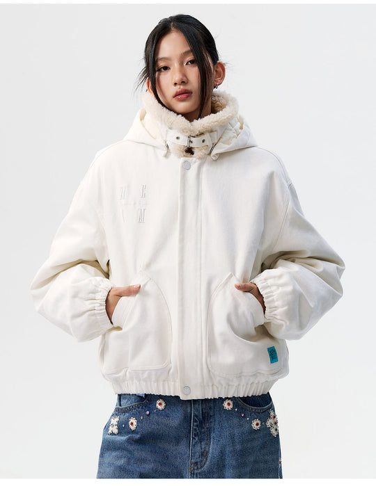 MEDM Sherpa Fleece Quilted Work Jacket | Face 3 Face