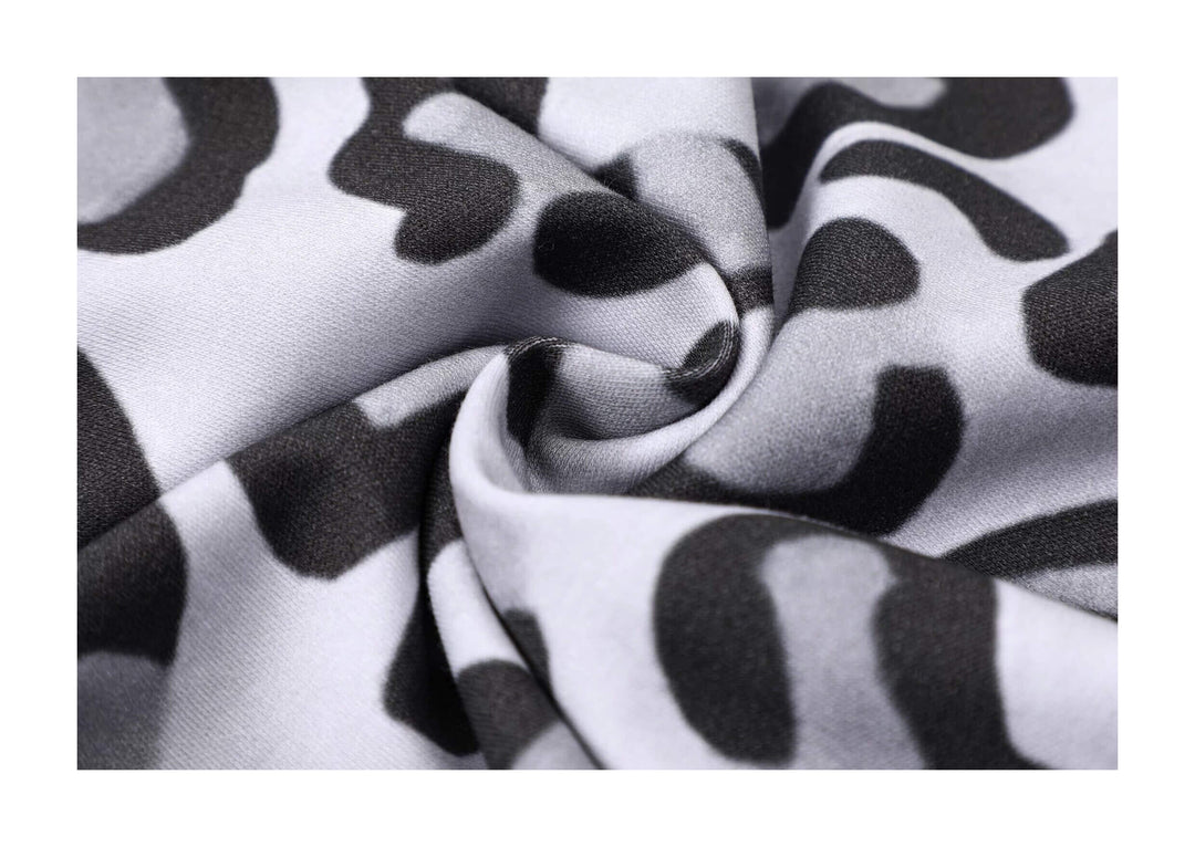 KARMANISTIC Leopard Print Slim Fit Stretch Tee | Face 3 Face