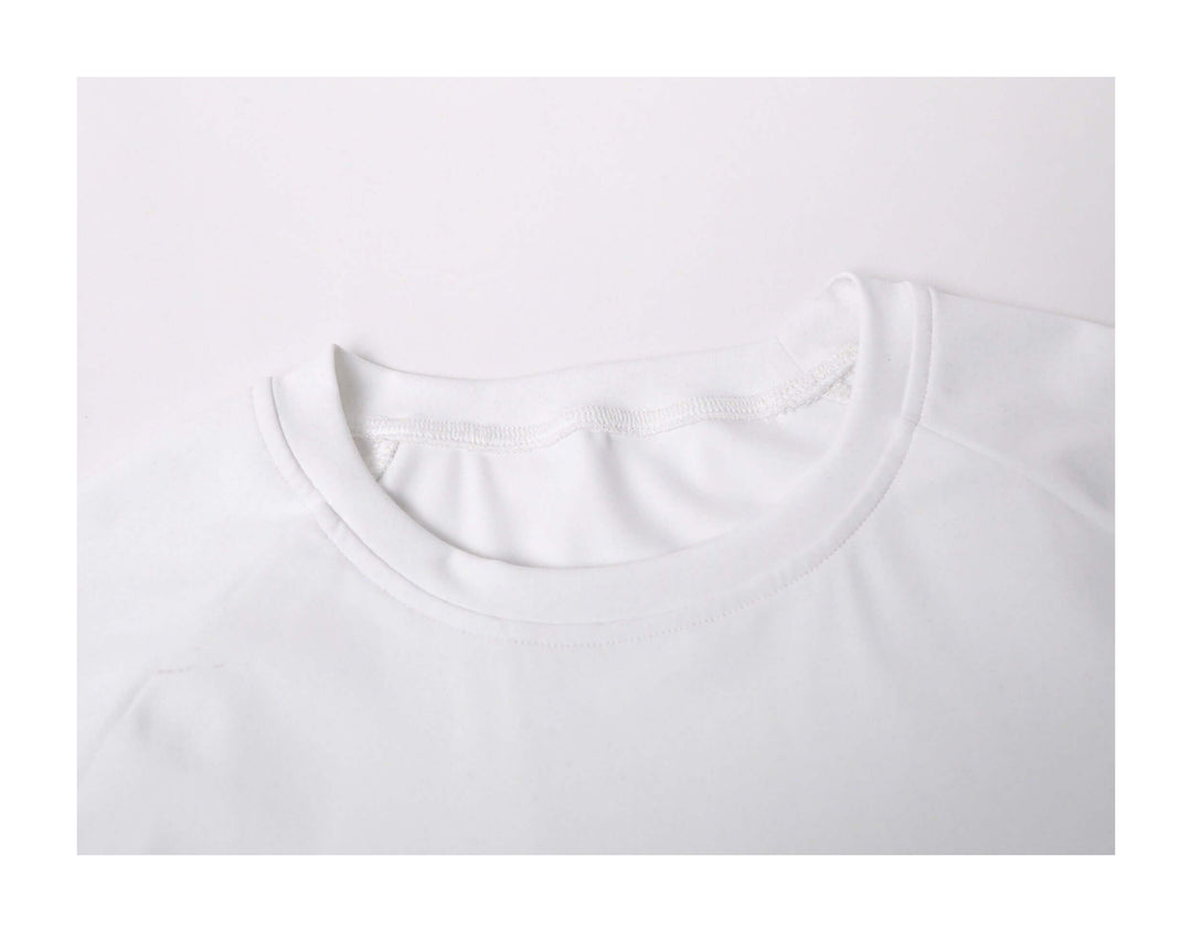 KARMANISTIC Quick Dry Stretch Fit Logo Embroidered Workout Long Sleeve Tee | Face 3 Face