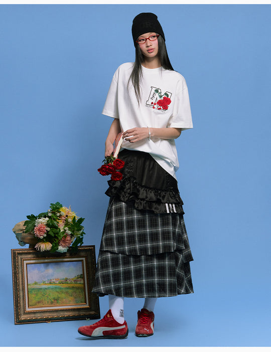 MEDM Big M Rose Flower Logo Tee | Face 3 Face