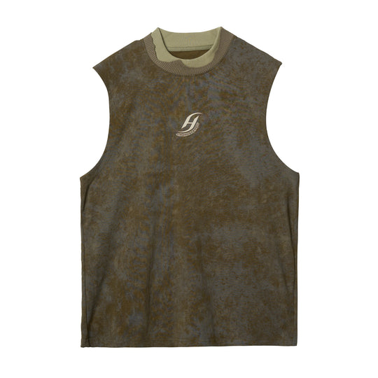 JHYQ Camouflage Sleeveless Tee