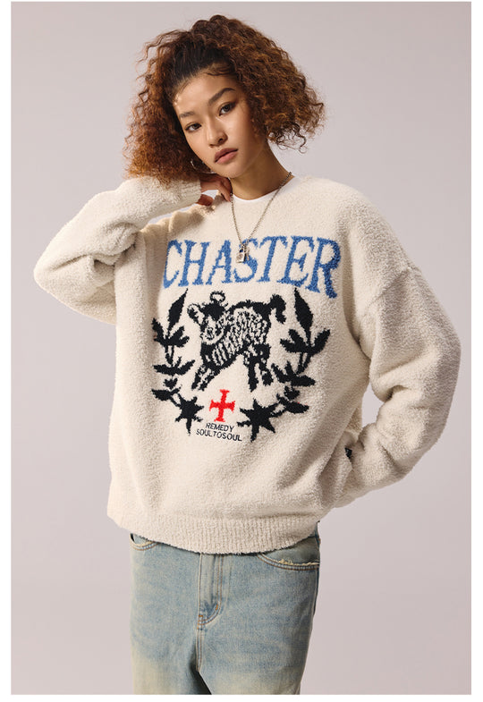 Remedy CHASTER Jacquard Knit Sweater | Face 3 Face