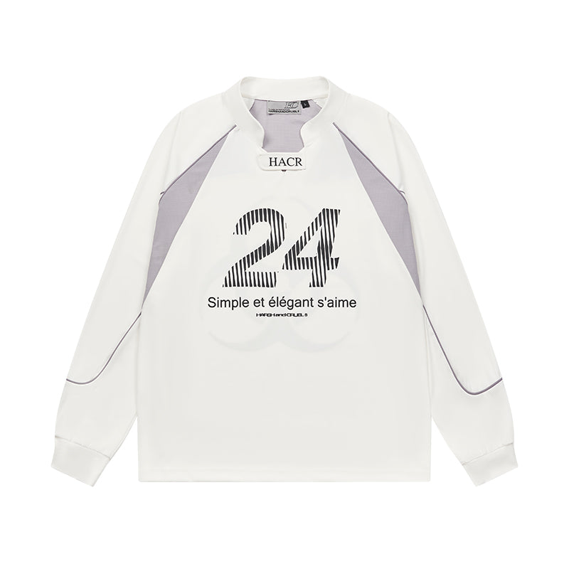 Harsh and Cruel Infectious Stitched Jersey Long Sleeve Tee