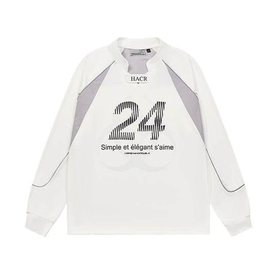 Harsh and Cruel Infectious Stitched Jersey Long Sleeve Tee