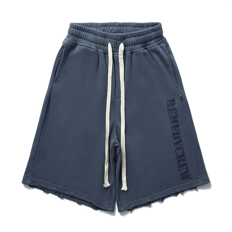 Remedy Logo Baggy Sweat Shorts | Face 3 Face