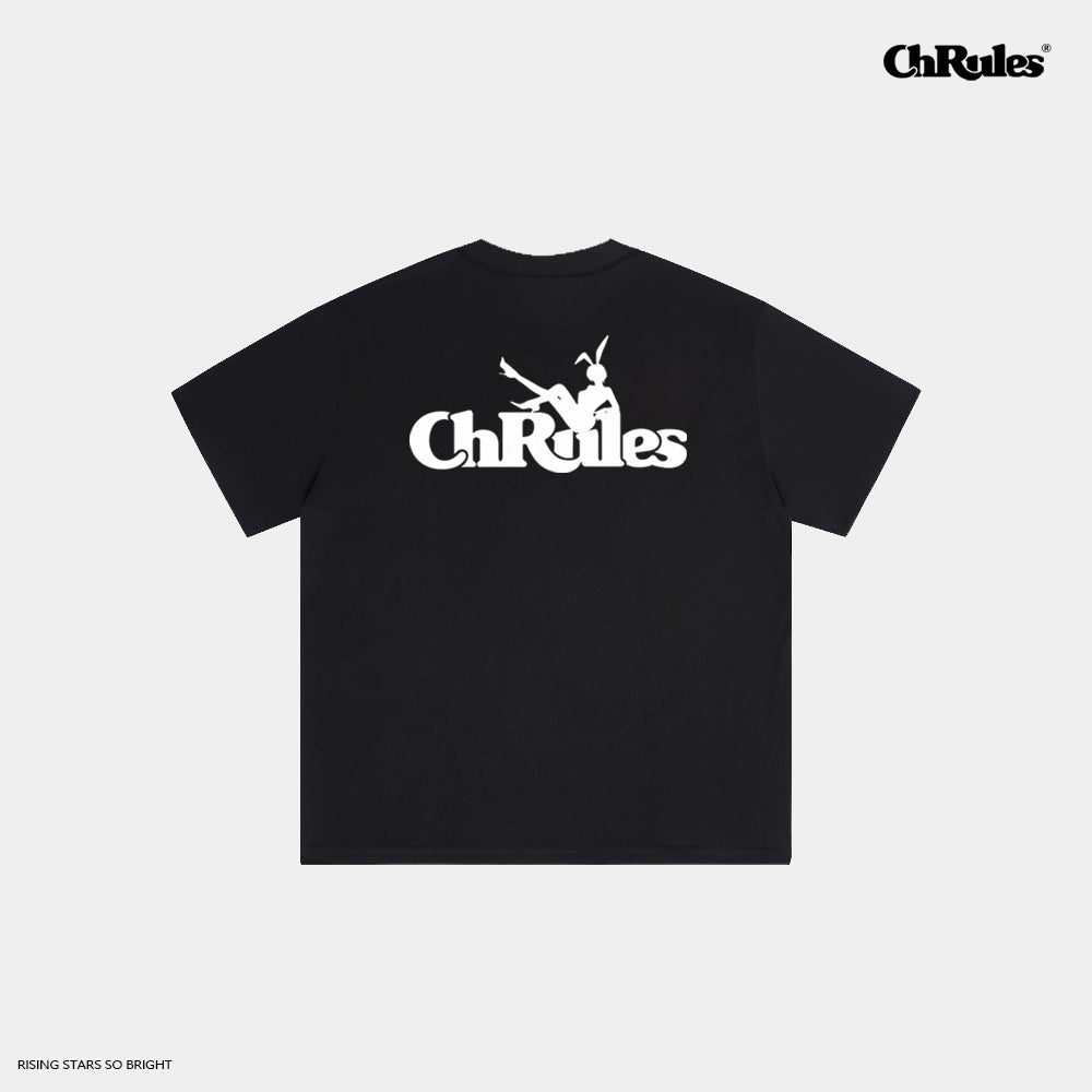 Cashrules / CHRULES Rabbit Girl Basic Logo Tee | Face 3 Face
