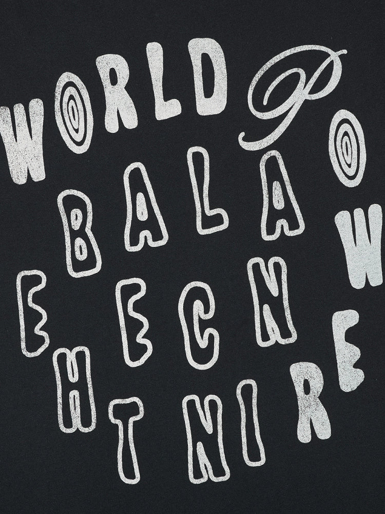 MHARF Black WPB Vintage Print Tee | Face 3 Face