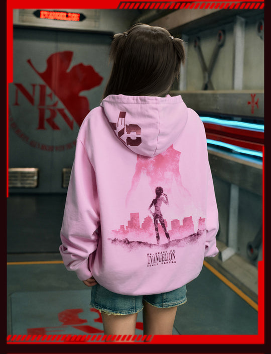 MEDM x EVA Evangelion Washed Zip-Up Hoodie | Face 3 Face