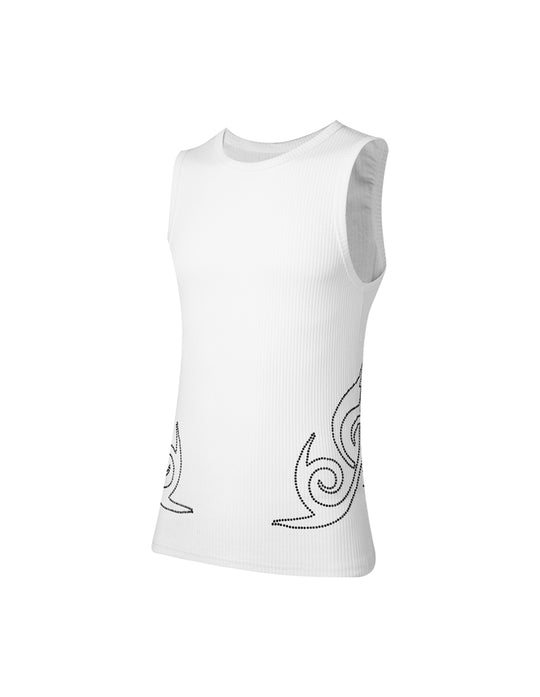 KARMANISTIC Rhinestone Embellished Tank Top | Face 3 Face
