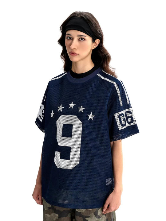 F3F Select Star Number 9 Mesh Short Sleeve Jersey | Face 3 Face