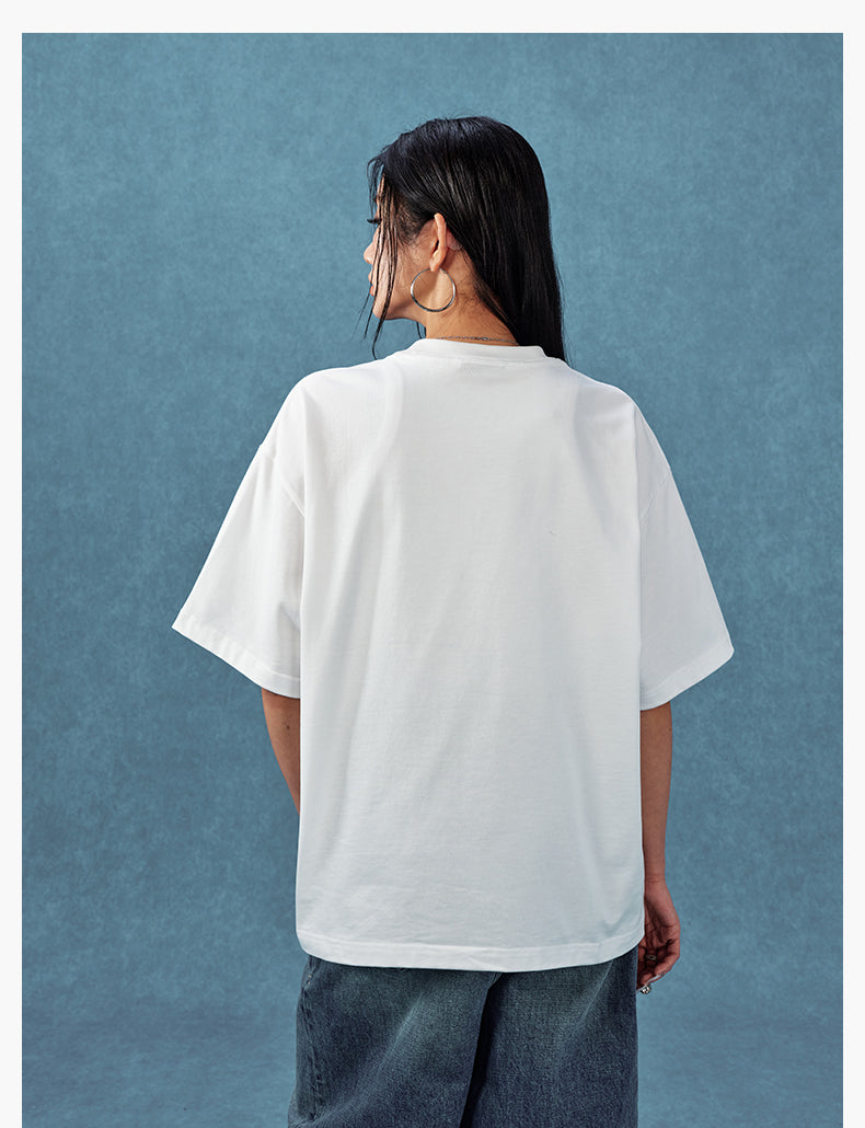 MEDM Basic Embroidered Logo Tee | Face 3 Face