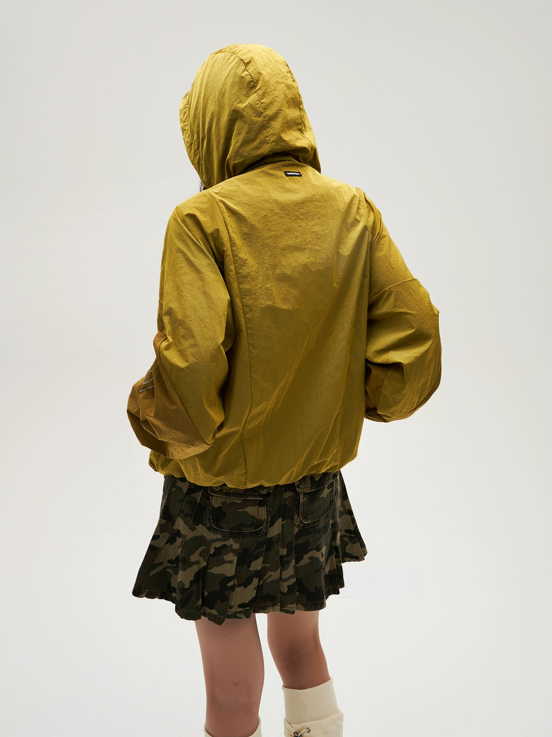 VOTE Colorblock Outdoor Windbreaker Jacket